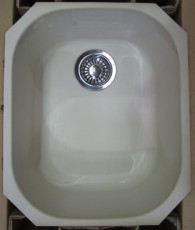 FRANKE Single bowl Undermount sink IVORY ALMOND 42x33cm