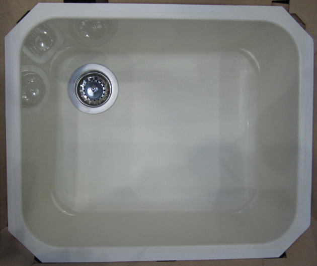 FRANKE-BELINOX Unterbau-Spüle Elfenbein 47x38 cm