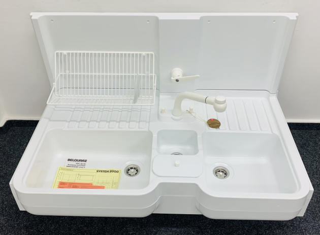 FRANKE-BELINOX System 2000 Auflage-Spüle 120 x 60 cm Weiss