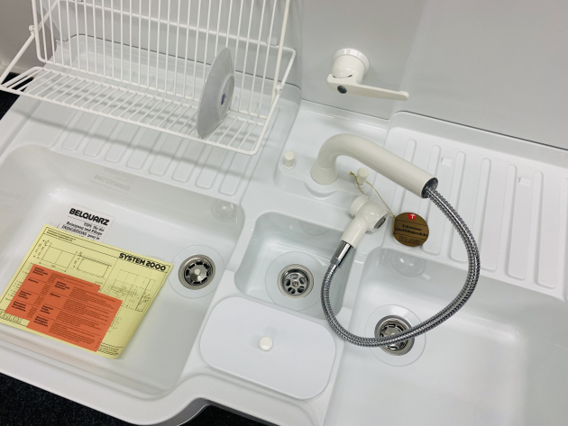 FRANKE-BELINOX System 2000 Auflage-Spüle 120 x 60 cm Weiss