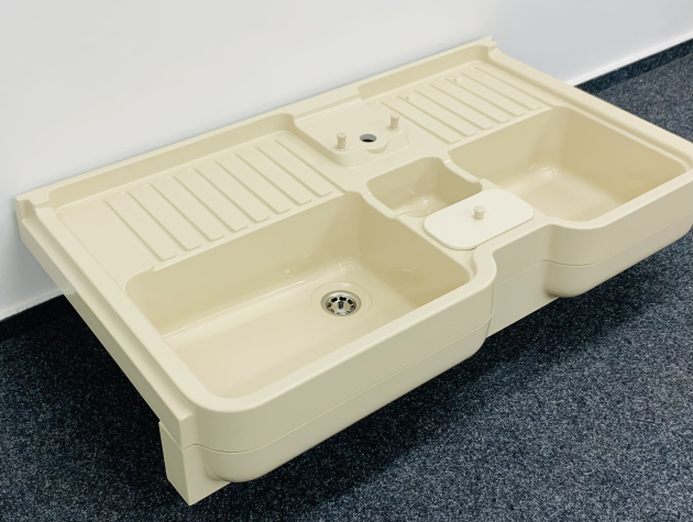 FRANKE-BELINOX System 2000 Auflage - Spüle 120 x 60 cm Ivory Elfenbein