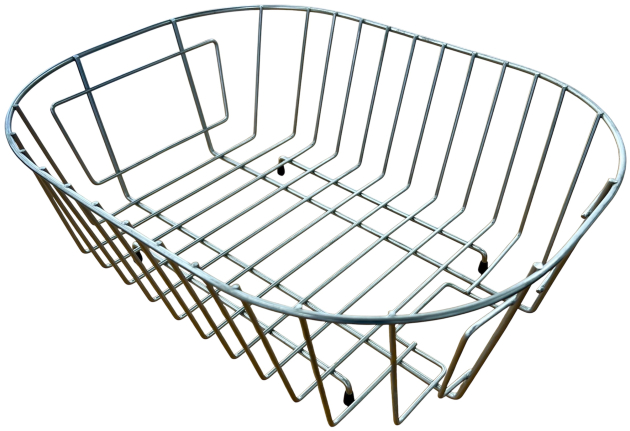 FRANKE Universal Geschirrkorb in Edelstahl für Compact / Tina / Sonnet Spülkorb Metallkorb Einsatzkorb Abtropfgitter Abtropfkorb
