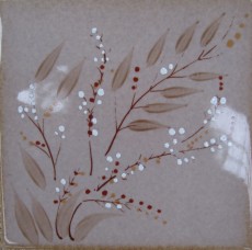 MOSA 1411 Wandfliese handbemalte antike Fliese 10,8x10,8 cm