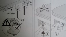 Abusanitair WC-Sitz ohne Deckel Toilettenbrille Weiss-Alpin