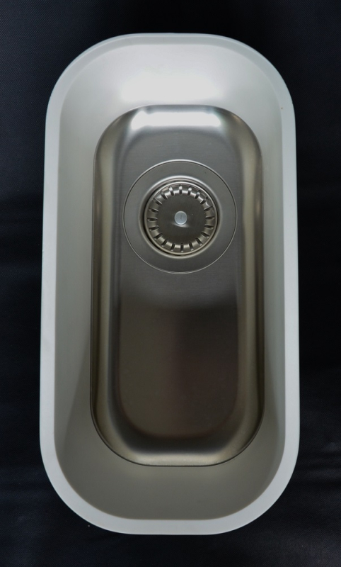 SCHOCK Unterbau-Spüle Spüle 37 x 19 cm Weiss Linnen