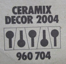 Ideal Standard Ceramix Decor Griff Hebel Bad-Armaturen Chrom Regenbogen