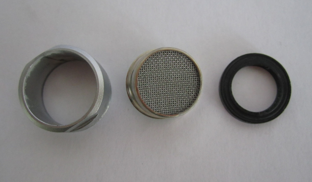 Rokal Karibik 2000 Perlator für Bad-Armaturen Strahlregler Mischdüse Luftsprudler Chrom-Matt Edelmatt