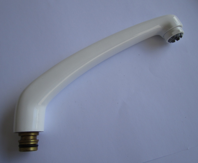 KLUDI Auslauf Armaturenauslauf Niederdruck Weiss