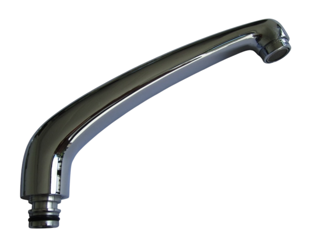 KLUDI Auslauf Armaturenauslauf Chrom Wasserauslauf Chrom, Sanitär Auslauf