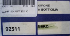 Ideal Standard NERO Waschbecken-Geruchsverschluss Siphon Schwarz