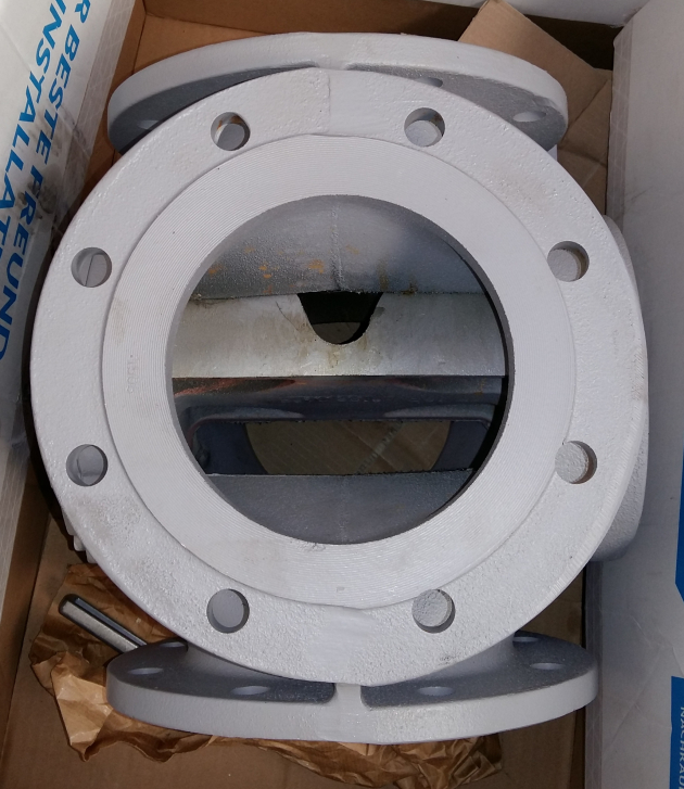 Honeywell Centra ZR150FA Vierwegemischer Flanschmischer GG 20 Grau PN 6 DN 150