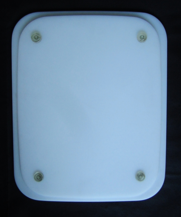 SUTER Schneidebrett Rüstbrett Cristalite Weiss 29,5 x 36,5 cm