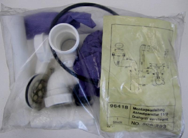 Ablaufgarnitur Drehexcenter Spülenablauf für PRIMO-BOX