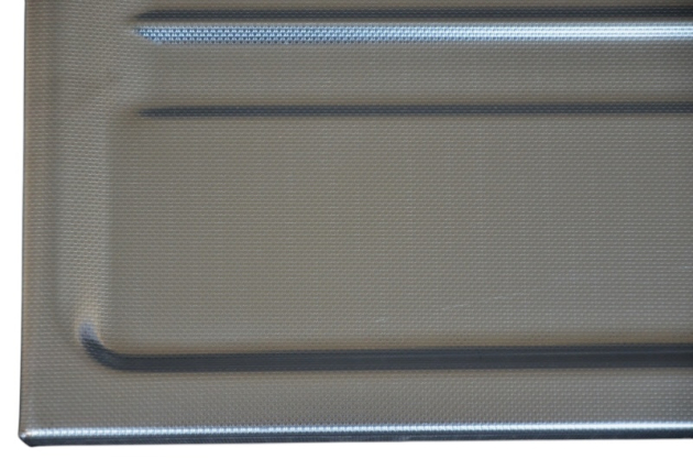 FRANKE Auflagespüle 80 x 60 cm Leinen-Edelstahl REVERSIBEL