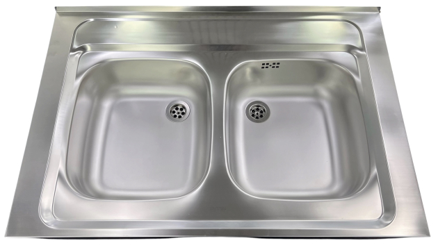 BLANCO Auflage-Spüle Doppelbecken ZS 90x60 cm Edelstahl Küchenspüle Spülbecken 2 Becken
