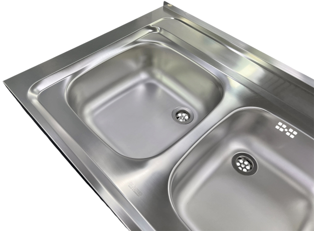 BLANCO Auflage-Spüle Doppelbecken ZS 90x60 cm Edelstahl Küchenspüle Spülbecken 2 Becken