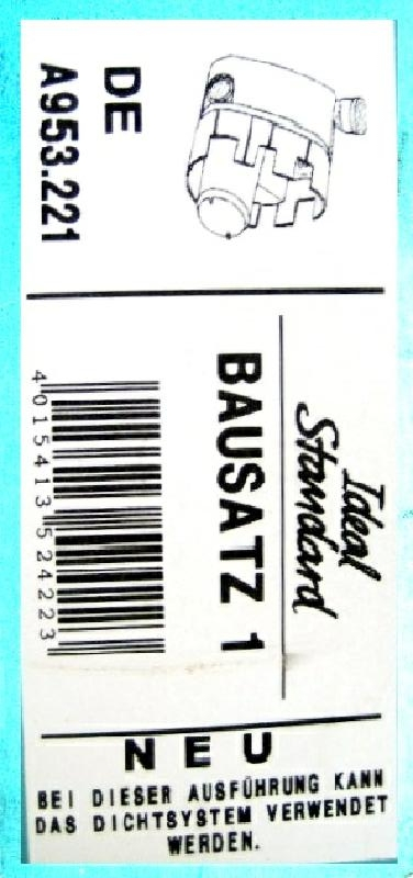 IDEAL STANDARD Bausatz 1 Unterputz-Armatur A953.221
