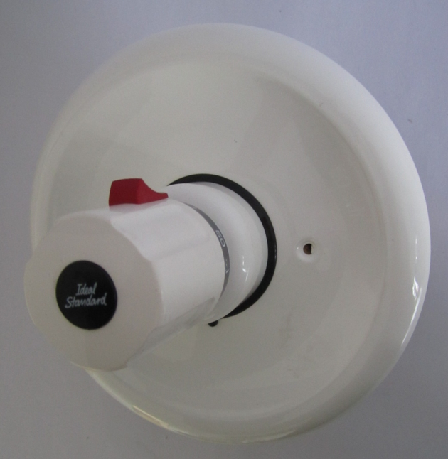 Idealux Junior Thermostat Unterputz-Armatur Duscharmatur Weiss