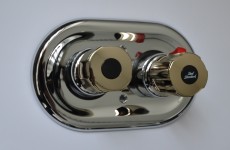 Bausatz 2 - Idealux Junior Thermostat Chrom/Edelmessing