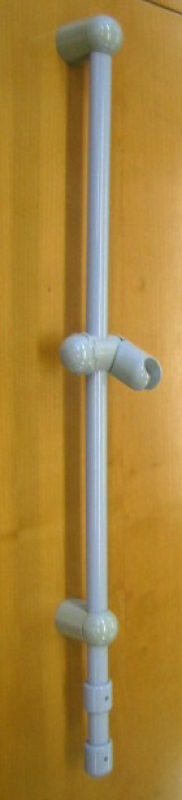 Trevi Brausestange Duschstange Manhattan HELL-GRAU