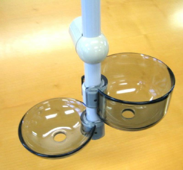 Trevi Brausestange Duschstange Manhattan HELL-GRAU