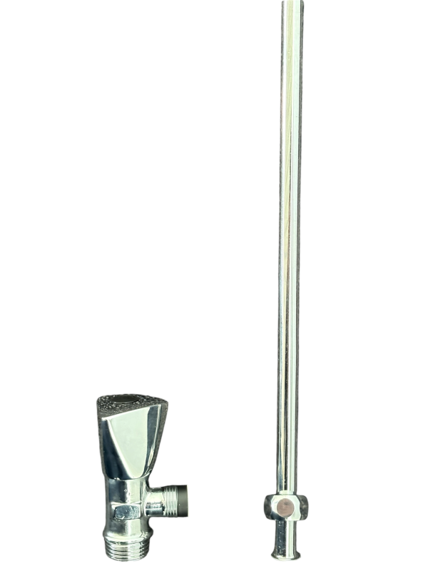 Ideal Standard Europa Eckventil, Eckventil Chrom, Eckventil 2er Set, Absperrventil Wasser, Wasser Eckventil, Sanitär Eckventil, Eckventil Waschbecken, Eckventil Küche, Eckventil Bad, Absperrhahn Wasser, Wasserhahn Ventil