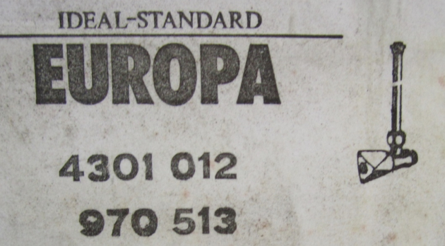 Ideal Standard Europa Eckventil Eck Ventil Chrom