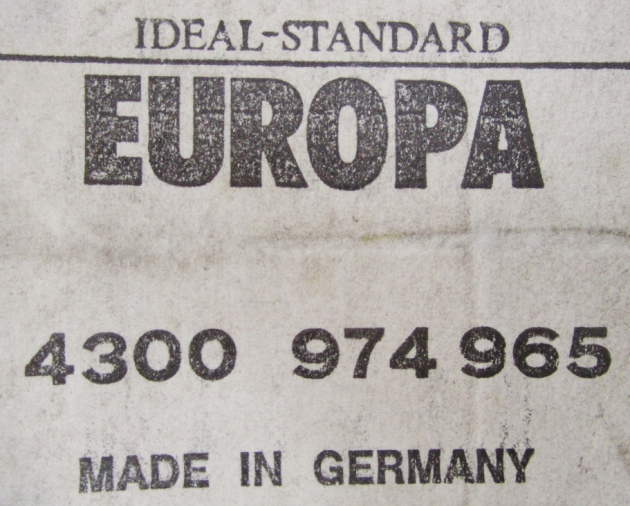 Ideal Standard Europa Eckventil Eck Ventil Curry