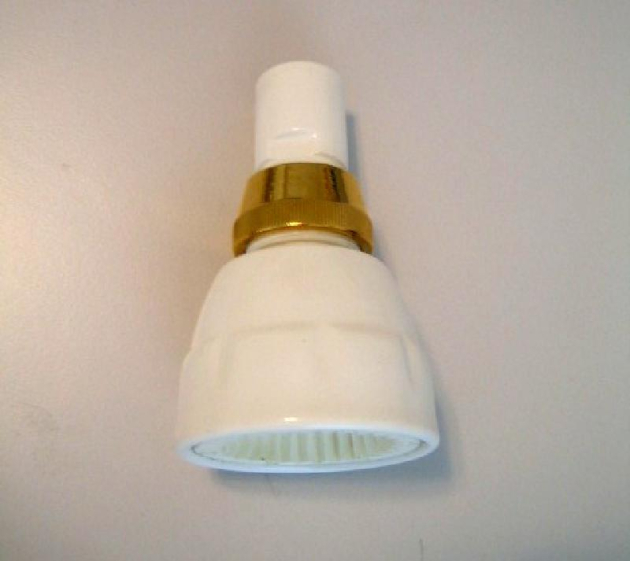 Ideal Standard Europa Duschkopf Kopfbrause Carat WEISS/GOLD