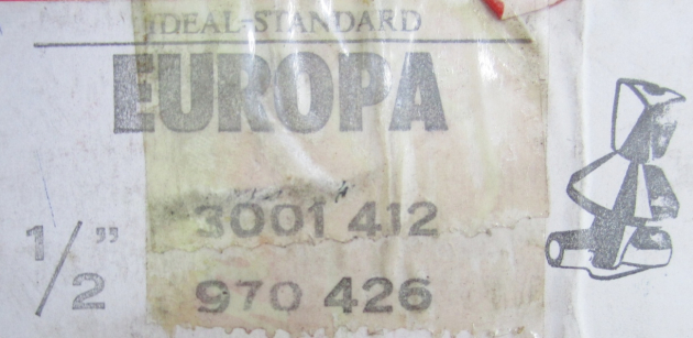 IDEAL STANDARD Europa 1/2 Unterputz-Ventil Wandventil Chrom