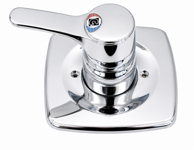 Ceramix Junior Unterputz Duscharmatur Chrom UP Brausearmatur Wandeinbau GC-Junior Brausebatterie (A2302.980993 / HMD103CH / GC165)