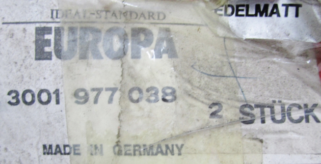 IDEAL STANDARD Europa Griff für Wandeinbauventil Wandventil Chrom