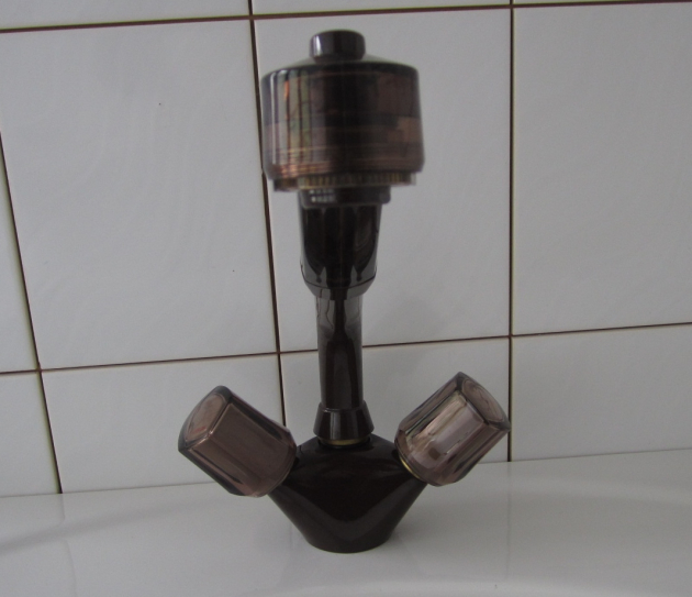 FRANKE Küchenarmatur mit Brause in Mocca-Braun