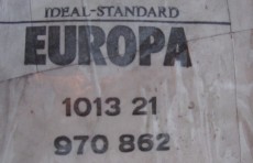 Ideal Standard EUROPA Waschbeckenarmatur Zweigriff CHROM
