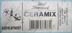 Ideal Standard Ceramix Duschwannenarmatur Duscharmatur Chrom-Edelmatt