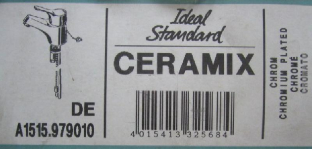 IDEAL STANDARD Ceramix Waschbeckenarmatur CHROM