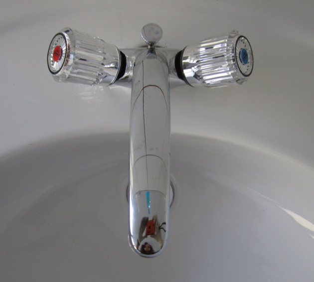 IDEAL STANDARD Europa Waschtischarmatur Chrom Kristall