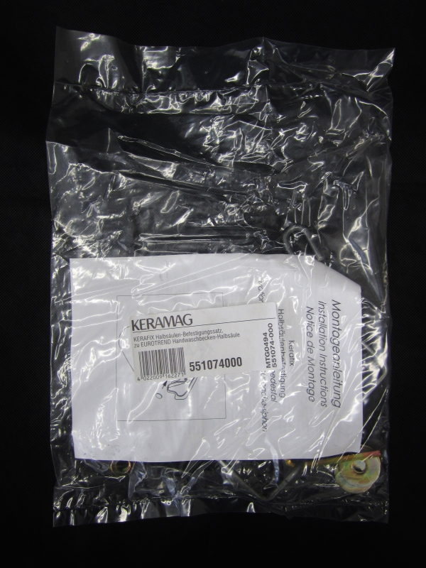 KERAMAG KERAFIX HALBSÄULEN BEFESTIGUNGSSATZ 551074000