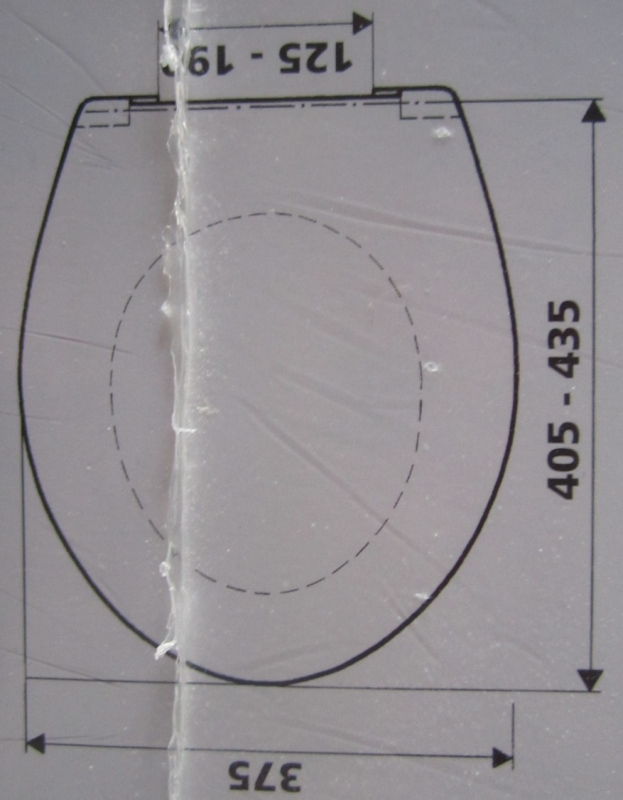 Sanit-2000 WC-Sitz Toilettensitz WC-Brille WC-Deckel Manhattan-Grau