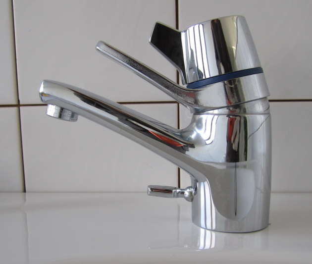 EGRO Waschbeckenarmatur / Waschtischarmatur Chrom