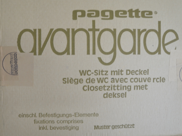 Pagette Avantgarde WC-Sitz WC-Brille WC-Deckel Schilfgrün
