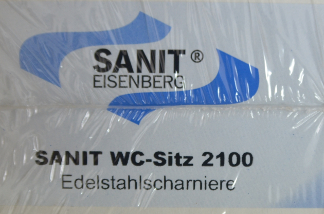 Sanit 2100 WC-Sitz Toilettensitz WC-Brille WC-Deckel Bahama-Beige