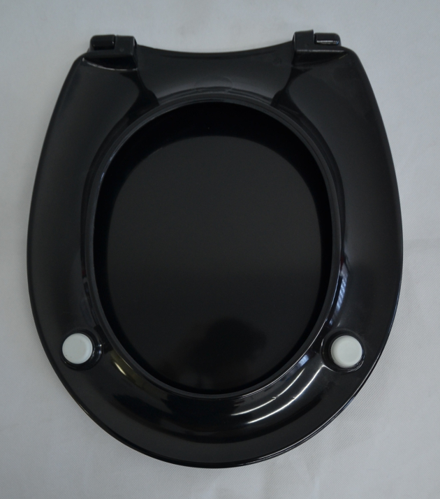 Abusanitair Viva WC-Sitz Toilettensitz WC-Brille WC-Deckel SCHWARZ