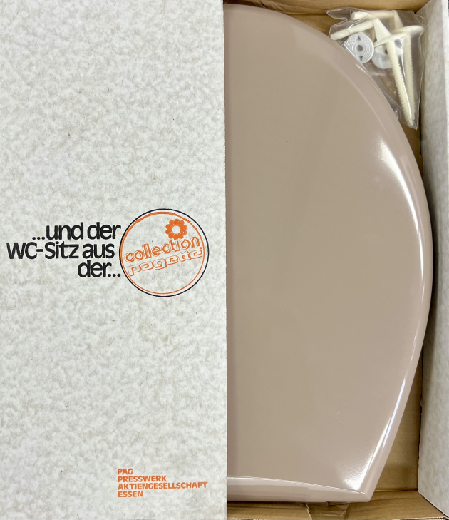 Pagette Primat WC-Sitz Toilettensitz WC-Brille WC-Deckel KASCHMIR CASHMERE