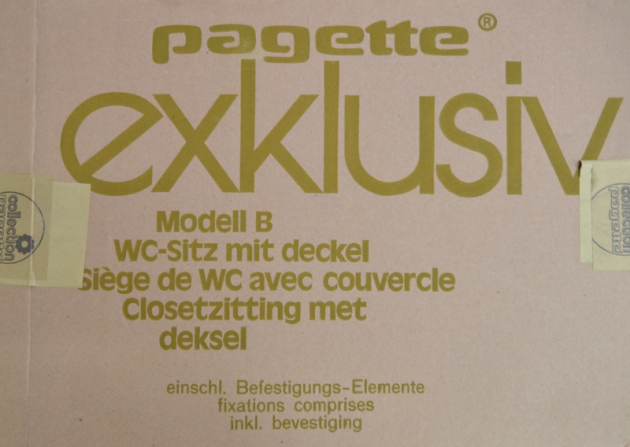 Pagette Exklusiv WC-Sitz Toilettensitz WC-Brille WC-Deckel SCHILFGRÜN