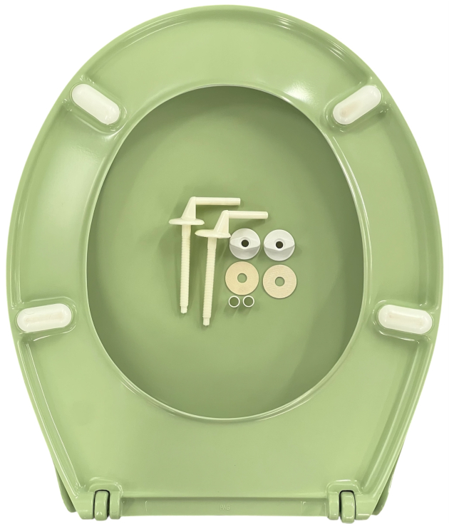 Pagette Primat WC-Sitz Toilettensitz WC-Brille WC-Deckel EVERGREEN Grün