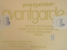 Pagette Avantgarde WC-Cover vanille