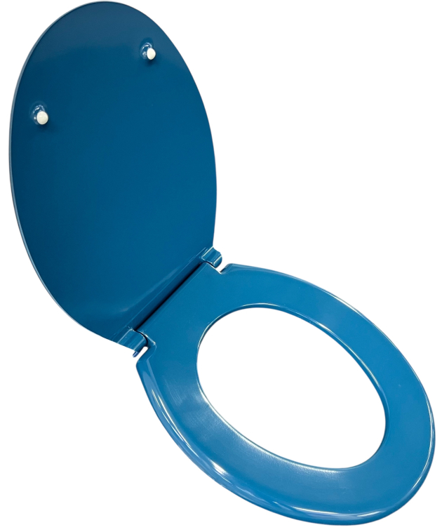 Pagette Exklusiv WC-Sitz Toilettensitz WC-Brille WC-Deckel MARINBLAU HARMUNIC