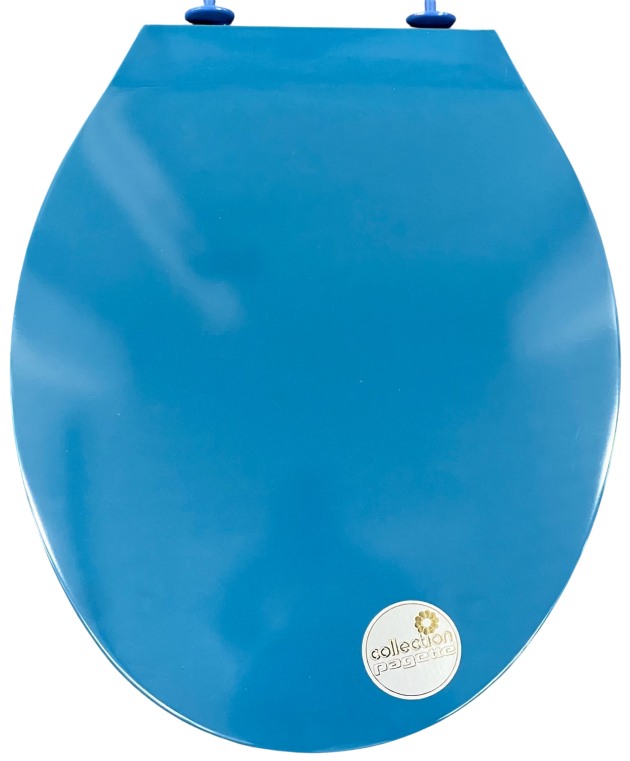 Pagette Exklusiv WC-Sitz Toilettensitz WC-Brille WC-Deckel MARINBLAU HARMUNIC