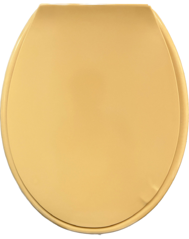 Düsselplastic WC-Sitz Toilettensitz WC-Brille CURRY-Gelb